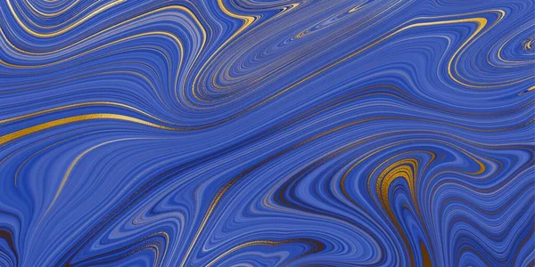 Жидкий Мрамор Дизайн Абстрактный Фон Живописи Золотой Брызг Текстуры — стоковый вектор