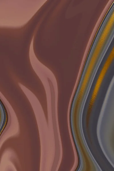 Υγρό Μαρμάρινο Σχέδιο Αφηρημένο Φόντο Ζωγραφική Υφή Χρυσαφί Βουτιά — Φωτογραφία Αρχείου