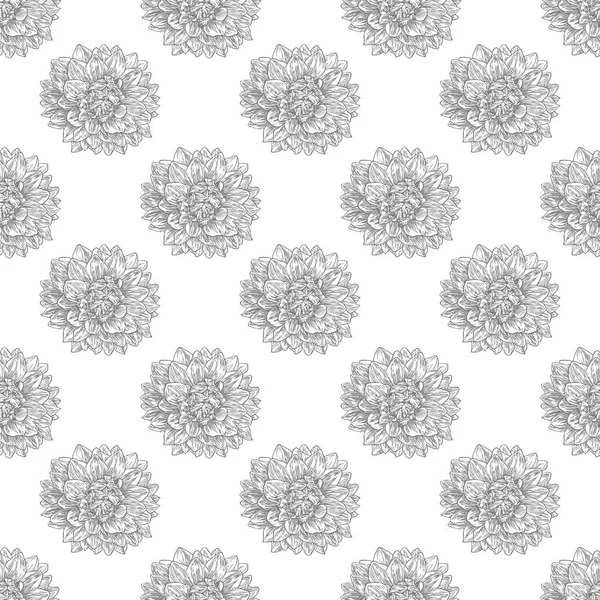 Seamless Botanical Pattern White Background Dresses Room Wallpapers Fabrics Bedding — Stock Photo, Image