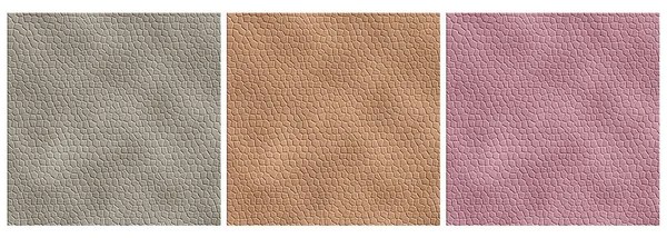 Échantillons Texture Cuir Mode Pour Meubles Ameublement Décoration Intérieure — Image vectorielle