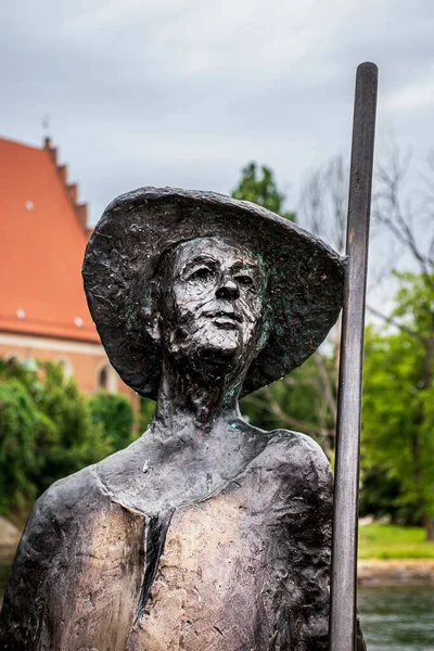 Bydgoszcz Poland July 2019 Landscape Brda River Architecture City Bydgoszcz — Stock Photo, Image