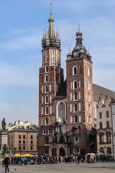 Noviembre 2018 Cracovia Polonia Arquitectura Casco Antiguo Cracovia — Foto de Stock