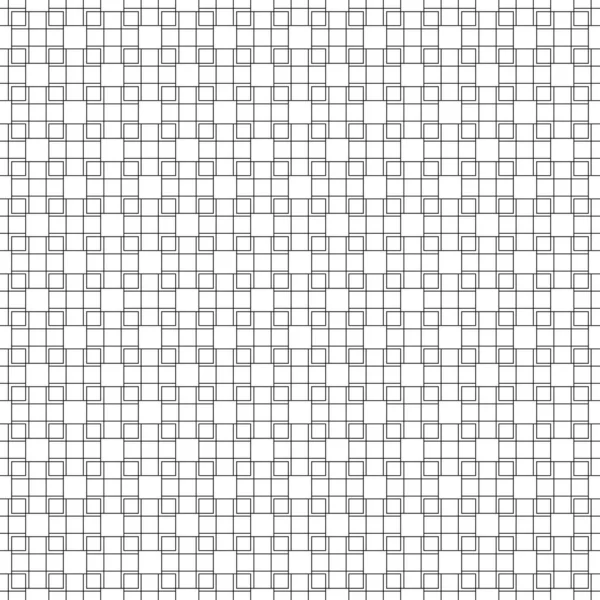 Geometrische Naadloze Zwart Wit Patroon Decoratieve Achtergrond Voor Papier Stoffen — Stockvector