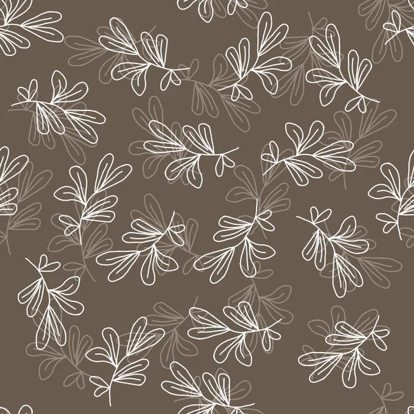 Moderne Naadloze Botanische Achtergrond Decoratief Patroon Voor Papier Omslag Stof — Stockfoto