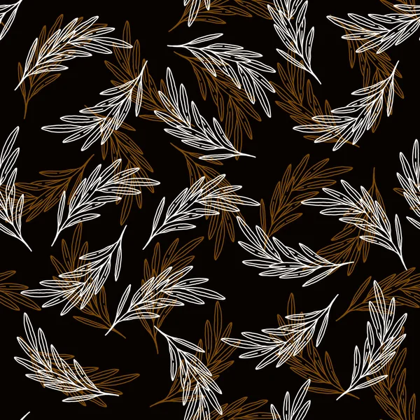 Modern Seamless Botanical Background Decorative Pattern Paper Cover Fabric Interior — Stock Photo, Image