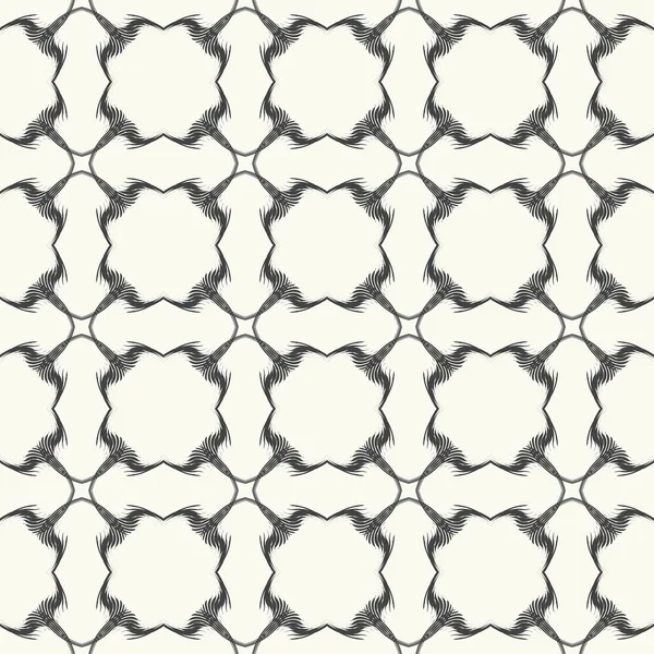 Padrão Preto Branco Sem Costura Moderno Repetindo Formas Geométricas Adequado — Fotografia de Stock