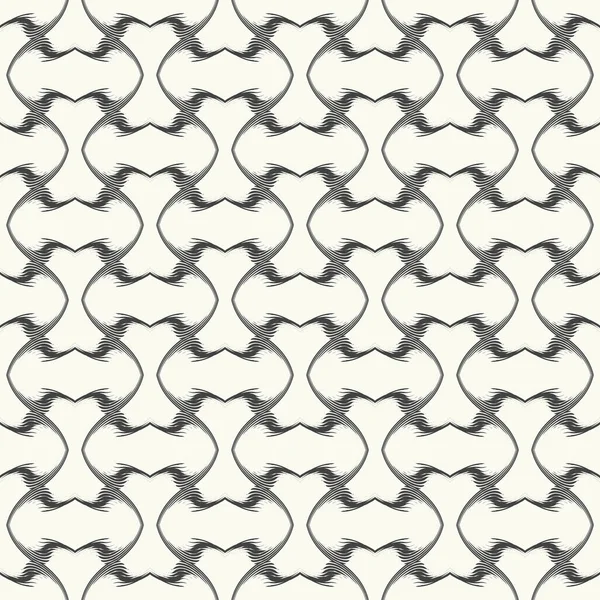 Modern Seamless Black White Pattern Repeating Geometric Shapes Suitable Wallpapers — Stock Photo, Image