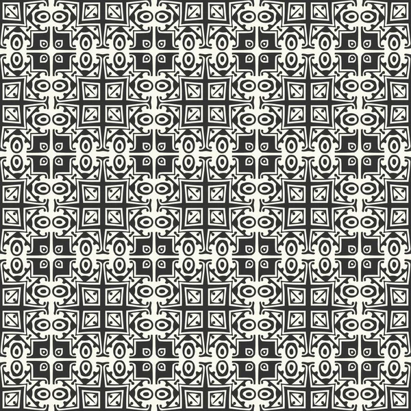 Seamless Black White Pattern Modern Stylish Abstract Texture Texture Wallpapers — Φωτογραφία Αρχείου