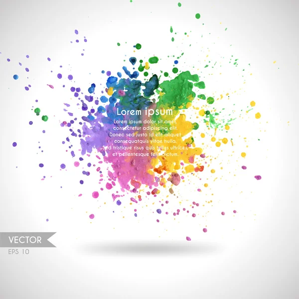 Watercolor background — Stock Vector