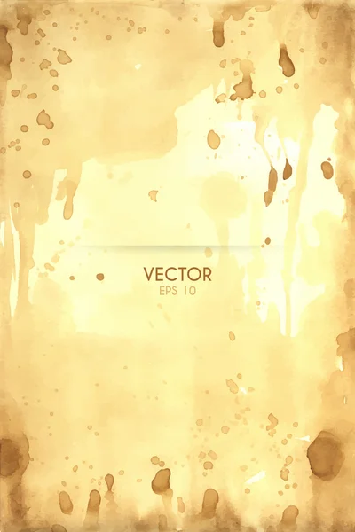 Waterkleur vector achtergrond — Stockvector