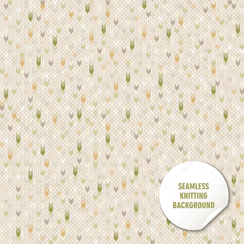 Seamless knitted background.