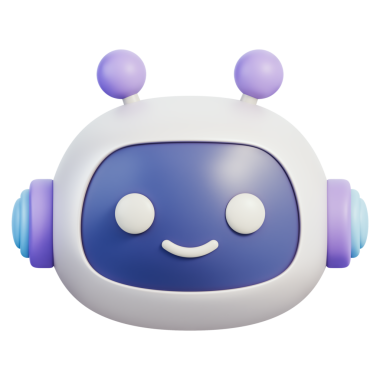 Chatbot robot baş simgesi müşteri desteği ve konuşma otomasyonu için sanal asistanı temsil ediyor. Kullanım alanı, yardım masası ya da internet sohbet tasarımı için ideal. Şeffaf arkaplan, 3d illüstrasyon.