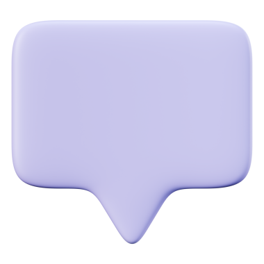 Modern uygulamalarda kullanılan sohbet robotu, mesaj ve iletişim tasarımı için sohbet baloncuğu sembolü. Metin diyaloğu, geribildirim ve ui ögelerini desteklemek için mükemmel. Şeffaf arkaplan, 3d illüstrasyon.