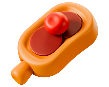 Sağlıklı protein öğünü ve gurme mutfak konseptini temsil eden domatesli biftek. Restoran menüsü, yemek pişirme ve görsel beslenme için mükemmel. Şeffaf arkaplan, 3d illüstrasyon.