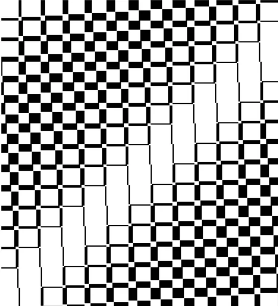 Diagrama Padrão Sem Emenda Preto Branco Gráfico Retângulos Quadrados Com — Fotografia de Stock