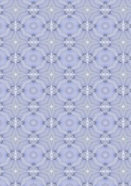 Uniek ornament in delicate lavendeltinten, ontwerp voor wandtegels voor thuis, kan worden gebruikt voor behang, linoleum, textiel, webpagina. — Stockfoto