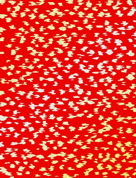 Fondo de lujo de mosaico rojo forma abstracta con un patrón de puntos brillantes de oro, —  Fotos de Stock