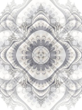 Olağanüstü grafikler alışılmadık modern soyut desenler, eşarp ve kumaşlar için mükemmel çizimler. Fraktal elementli çiçek