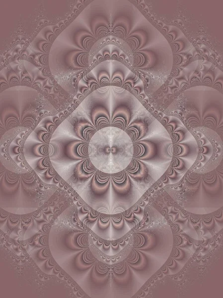 Μοντέρνο αφηρημένο σχέδιο, τέλεια απεικόνιση για κασκόλ και υφάσματα. μοτίβο με fractal γραφικά στοιχεία — Φωτογραφία Αρχείου