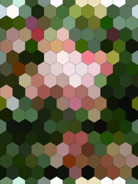 Lekeli cam dekoru, tasarlamak için soyut renkli mozaik desen. Kusursuz arkaplan