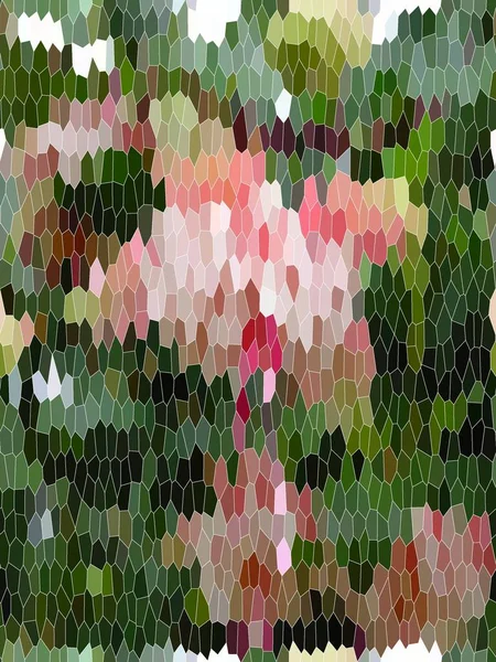 Decoração de vidro manchado, padrão de mosaico colorido abstrato para design.seamless fundo — Fotografia de Stock