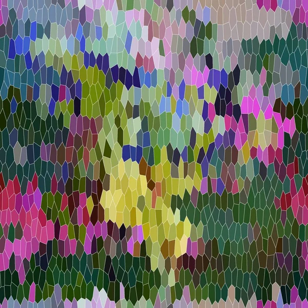 Kacér művészeti nyomtatás, absztrakt színes mozaik minta design.zökkenőmentes háttér — Stock Fotó
