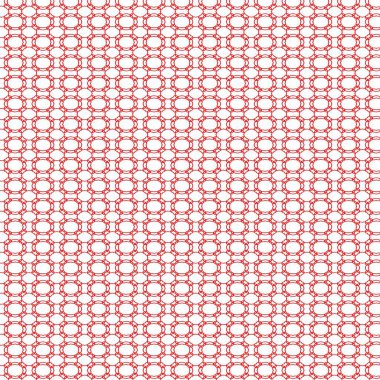 geometrik tarzda modern soyut arkaplan dokusu. Beyaz arkaplanda kırmızı desen, dekoratif duvar kağıdı tasarımı. Kumaş ya da kağıt üzerine yazdırmak için ideal.