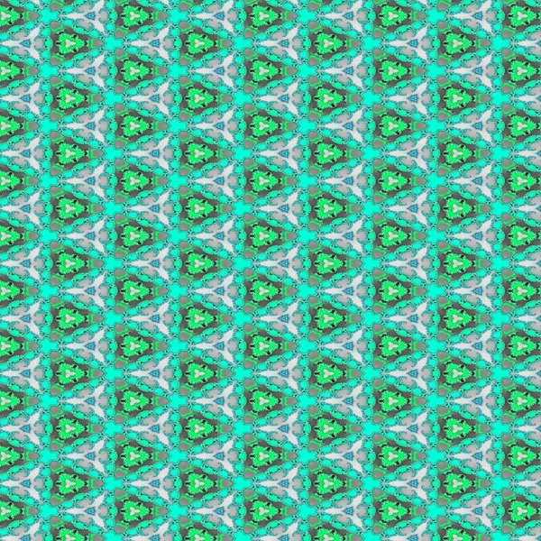 W odcieniach green.quirky art print, abstrakcyjny kolorowy wzór mozaiki dla design.bezszwowe tło — Zdjęcie stockowe