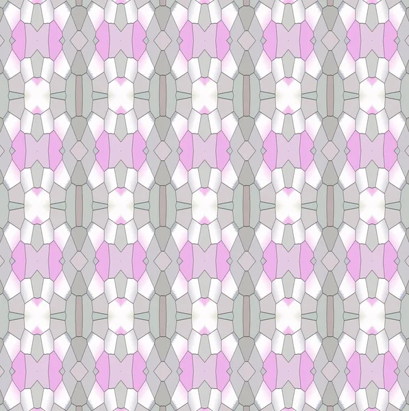 abstract pattern in pink tones with fractal graphic elements, seamless background