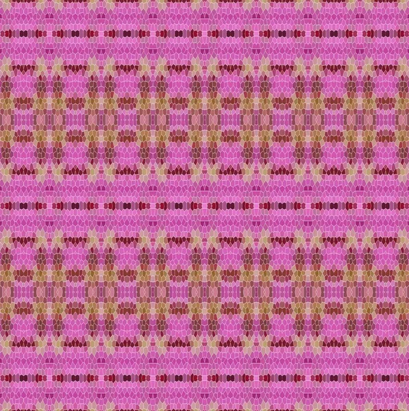 Abstract pattern in pink tones with fractal graphic elements, seamless background — Fotografia de Stock
