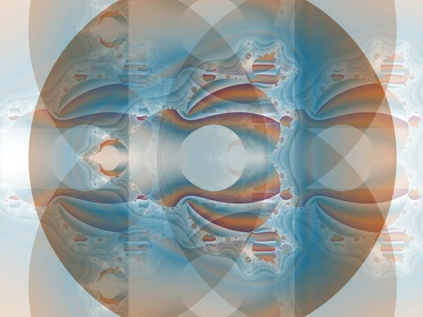Yaratıcı tasarım, sanat, ev dekorasyonu ve eğlence için mavi, üretken hesaplama sanatı resimlemesindeki soyut geometrik desen