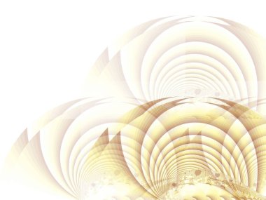 Renk sarı ve kahverengi soyut dalga tasarımı