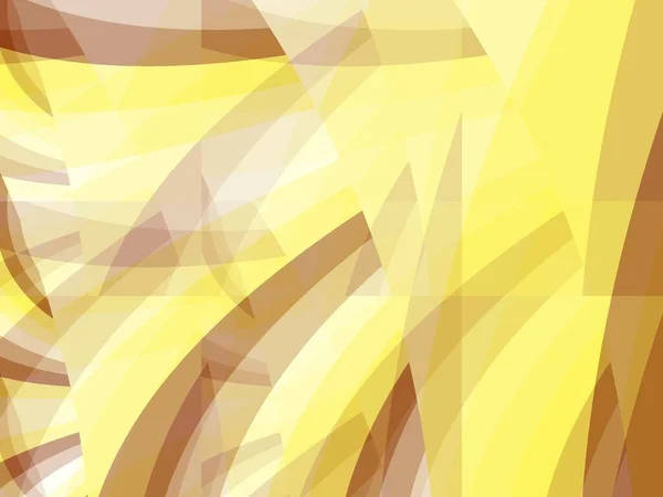 Kleur geel en bruin abstracte golven ontwerp — Stockfoto