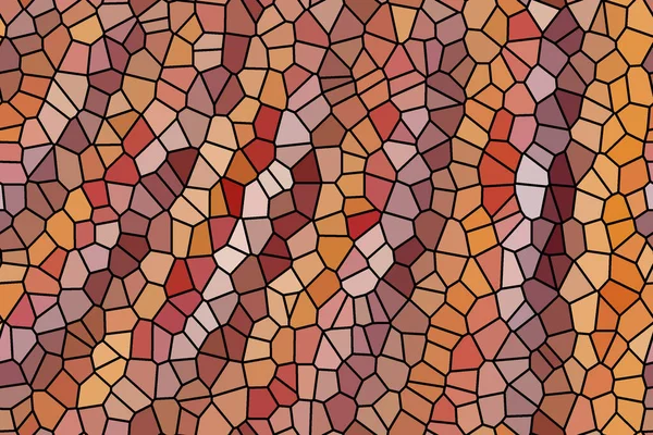 Abstrato outono mosaico fundo feito de vidro colorido.Ilustração no estilo de vitrais, padrão sem costura, halloween fundo — Fotografia de Stock