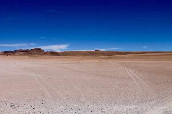 Bolívie - Siloli poušť — Stock fotografie