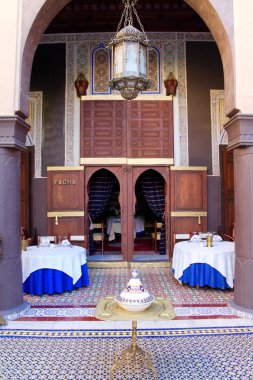 Maroccan stil Marakeş'te