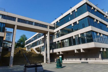 Leeds UK - 15.05.2018: Leeds Üniversitesi AK Stoner Building