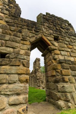 Jarrow UK: 24 Temmuz 2020: Jarrow, St Paul Manastırı