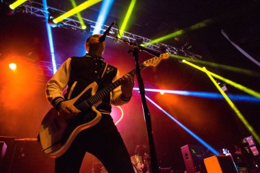 Newcastle UK: 30 Haziran 2015: Alkaline Trio (Matt Skiba) - Haziran 2015 - Newcastle O2 Academy