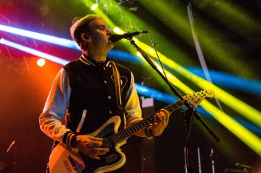 Newcastle UK: 30 Haziran 2015: Alkaline Trio (Matt Skiba) - Haziran 2015 - Newcastle O2 Academy