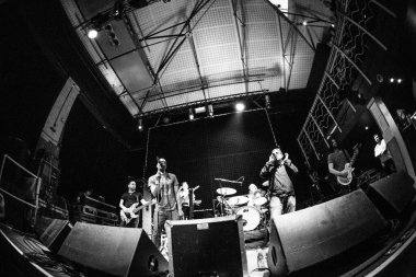 Newcastle UK: 10 Temmuz 2015: Kara Üzüm (Shaun Ryder) - Temmuz 2015