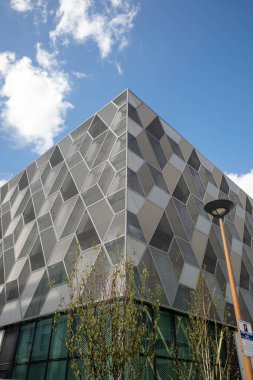 Newcastle on Tyne UK: 2 Ağustos 2020: The Frederick Douglass Centre dış modern mimari