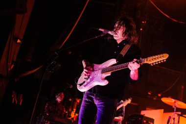 Newcastle UK: 27 Şubat 2015: Adam Granduciel - Newcastle O2 Akademisinde Uyuşturucuya Karşı Savaş