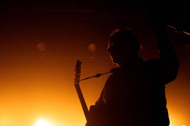 Newcastle / UK - 21 Eylül 2019: PIXIES grubu Newcastle O2 Akademisi 'nde canlı yayında
