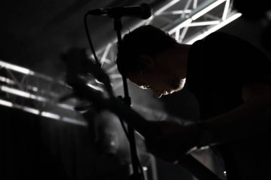 Newcastle UK: 27 Mayıs 2019: Disko grubum Cluny Newcastle 'da konserde