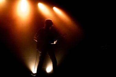 Leeds UK: 15 Mayıs 2018: Rus Halkaları Leeds Stylus 'ta konserde