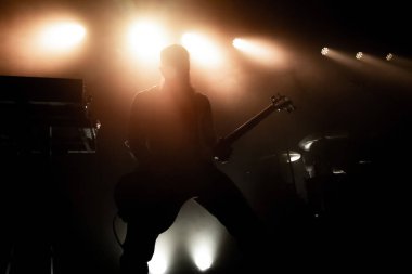 Leeds UK: 15 Mayıs 2018: Rus Halkaları Leeds Stylus 'ta konserde