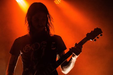 Leeds UK: 15 Mayıs 2018: Rus Halkaları Leeds Stylus 'ta konserde