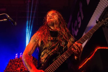 Newcastle UK: 9 Ağustos 2018 - Soulfly Newcastle Riverside 'da konserde