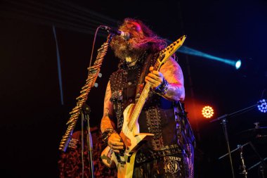 Newcastle UK: 9 Ağustos 2018 - Soulfly Newcastle Riverside 'da konserde